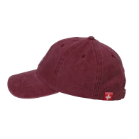 Dad Cap «Cow Scribble», cherry