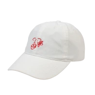 Dad Cap «Flower Scribble», snow