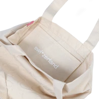 Cotton Shopper Bag «Swiss Scribbles»