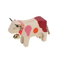 Trauffer Wooden Cow «Switzerland», large
