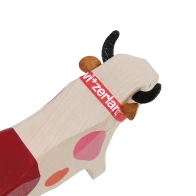 Trauffer Wooden Cow «Switzerland», large