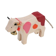 Trauffer Wooden Cow «Switzerland», small