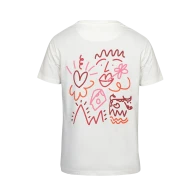 T-Shirt «Swiss Scribbles», snow