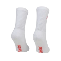 Crew Socks «Cow Scribble», white
