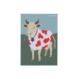 Postcard «Cow Drawing», neutral
