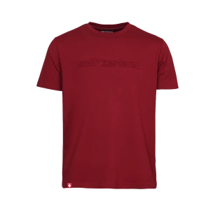 T-Shirt «Switzerland», cherry